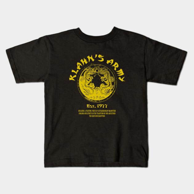 Klahn's Army Kids T-Shirt by GloopTrekker